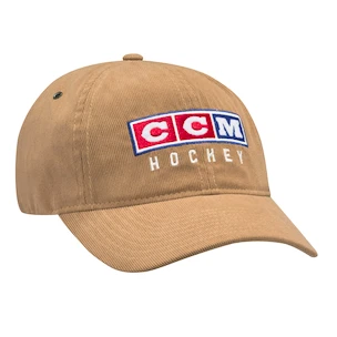 Șapcă CCM Vintage Courduroy Slouch Adjustable Cap Wood Senior