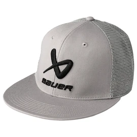 Șapcă pentru bărbați Bauer Core Flat Brim Snapback Grey