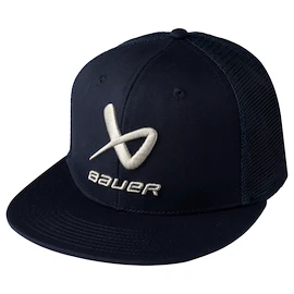 Șapcă pentru bărbați Bauer Core Flat Brim Snapback Navy