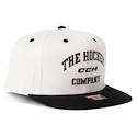 Șapcă pentru bărbați CCM  Athleisure Flatbrim Blanc