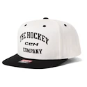 Șapcă pentru bărbați CCM  Athleisure Flatbrim Blanc