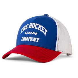 Șapcă pentru bărbați CCM Athleisure Trucker Blanc