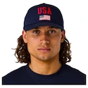 Șapcă pentru bărbați CCM  Flag Hood Team USA Navy
