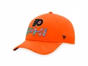 Șapcă pentru bărbați Fanatics  Authentic Pro Locker Room Structured Adjustable Cap NHL Philadelphia Flyers