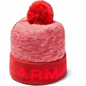 Șapcă pentru copii Under Armour  Gametime Pom Beanie red