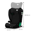 Scaun auto Kinderkraft Junior Fix 2 i-Size 100-150 cm Graphite Black
