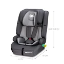 Scaun auto Kinderkraft Safety Fix 2 i-Size 76-150 cm Grey 8K