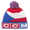 Șepci de iarnă CCM  FLAG POM KNIT TEAM  CZECH Multiple Team Color