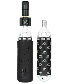 Set cap de umflare CO2 cu cartușe PEATY'S Mtb (25g) - black (ppr-hti-mtb-blk-12)