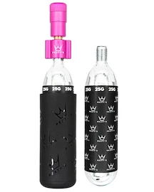 Set cap de umflare CO2 cu cartușe PEATY'S Mtb (25g) - punch (ppr-hti-mtb-pun-12)
