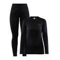 Set lenjerie termică pentru femei Craft  Core Warm Baselayer black