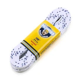 Șireturi de hochei cerate Howies 274 cm White