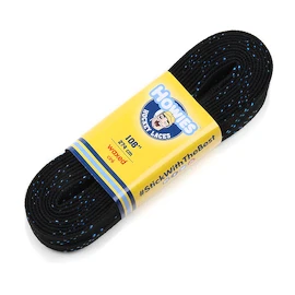 Șireturi de hochei cerate Howies 310 cm Black
