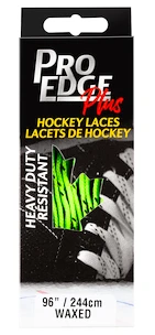 Șireturi de hochei cerate Sportstape  70N Double Tracer Waxed Lace Green