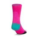 Șosete de ciclism Giro HRC  Team Neon Pink/Screaming Teal