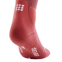 Șosete de compresie pentru femei CEP  80s Hiking Berry/Sand