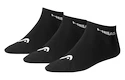 Șosete Head  Tennis Sneaker Black (3 Pack)  EUR 43-46