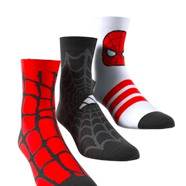 Șosete pentru copii adidas Marvel Kids Spiderman Socks 3 Pack