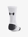 Șosete pentru copii Under Armour  Performance Cotton 3p Mid-WHT