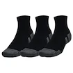 Șosete Under Armour  Performance Cotton 3p Qtr-BLK