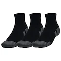 Șosete Under Armour  Performance Cotton 3p Qtr-BLK  L