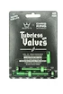 Supapă tubeless PEATY'S  X chris king (mk2) emerald tubeless valves 60mm (ptv2-60-emr-12)