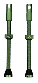 Supapă tubeless PEATY'S X chris king (mk2) emerald tubeless valves - 80mm (ptv2-80-emr-12)