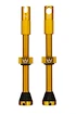 Supapă tubeless PEATY'S  X chris king (mk2) gold tubeless valves - 60mm (ptv2-60-gld-12)