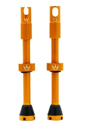 Supapă tubeless PEATY'S X chris king (mk2) mango tubeless valves 60mm (ptv2-60-mng-12)