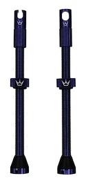 Supapă tubeless PEATY'S X chris king (mk2) navy tubeless valves - 80mm (ptv2-80-nvy-12)