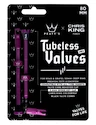 Supapă tubeless PEATY'S  X chris king (mk2) punch tubeless valves - 80mm (ptv2-80-pun-12)