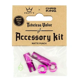 Supapă tubeless PEATY'S X chris king (mk2) punch tubeless valves accessory kit (ptv2-accs-pun-12)