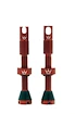 Supapă tubeless PEATY'S  X chris king (mk2) red tubeless valves 42mm (ptv2-42-red-12)