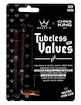 Supapă tubeless PEATY'S  X chris king (mk2) red tubeless valves - 80mm (ptv2-80-red-12)