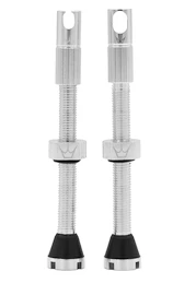 Supapă tubeless PEATY'S X chris king (mk2) silver tubeless valves 60mm (ptv2-60-sil-12)