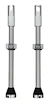 Supapă tubeless PEATY'S  X chris king (mk2) silver tubeless valves - 80mm (ptv2-80-sil-12)