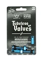 Supapă tubeless PEATY'S  X chris king (mk2) turquoise tubeless valves 42mm (ptv2-42-trq-12)