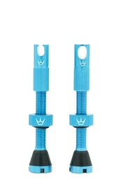 Supapă tubeless PEATY'S X chris king (mk2) turquoise tubeless valves 42mm (ptv2-42-trq-12)