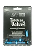 Supapă tubeless PEATY'S  X chris king (mk2) turquoise tubeless valves 60mm (ptv2-60-trq-12)