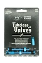 Supapă tubeless PEATY'S  X chris king (mk2) turquoise tubeless valves 60mm (ptv2-60-trq-12)