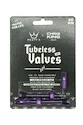 Supapă tubeless PEATY'S  X chris king (mk2) violet tubeless valves 60mm (ptv2-60-vlt-12)