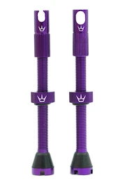 Supapă tubeless PEATY'S X chris king (mk2) violet tubeless valves 60mm (ptv2-60-vlt-12)