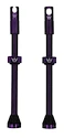 Supapă tubeless PEATY'S  X chris king (mk2) violet tubeless valves - 80mm (ptv2-80-vlt-12)