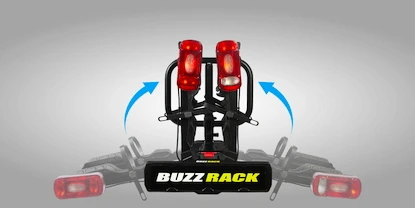 Suport de biciclete pentru cârligul de remorcare BuzzRack Scorpion Lite 2