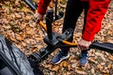 Suport de biciclete pentru cârligul de remorcare TMK  FLY 02 - orange