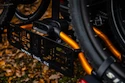 Suport de biciclete pentru cârligul de remorcare TMK  FLY 02 - orange
