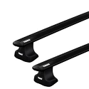 Suport pentru plafon Thule cu EVO WingBar Black Audi A2 5-dr MPV cu acoperișul gol 00-05