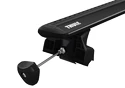 Suport pentru plafon Thule cu EVO WingBar Black Hyundai i30 SW 5-dr Estate cu șarpante integrate pentru plafon 18-24