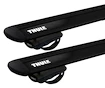 Suport pentru plafon Thule cu EVO WingBar Black Mercedes Benz GLK 5-dr SUV cu șarpante de acoperiș (hagus) 08-15