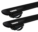 Suport pentru plafon Thule cu EVO WingBar Black Mercedes Benz GLK 5-dr SUV cu șarpante de acoperiș (hagus) 08-15